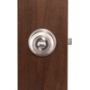Copper Creek Colonial Knob Privacy Function, Satin Stainless CK2030SS